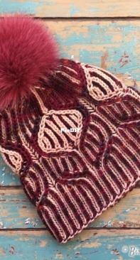 BRIO BRIOCHE HAT by Louise Robert for Biscotte Yarns Free