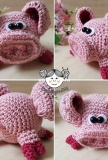 Itsy bitsy knitty -  Anja Kletsch -  Pig Mette - Free