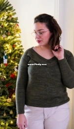 Gingerbread Sweater by Lolita Duby-English,French-Free