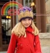 Snow Queen Sweater Coat & Princess Crown - Alison Stewart-Guinee  - free