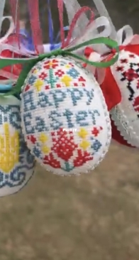 Ornament Happy Easter