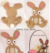 Erins Toy Store - Erin Scull -  Happy Trail Friends Bunny