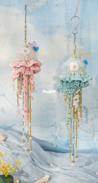 New Mommy Handmade DIY - Su Su Jie Jia - Susans Family - Jellyfish Wind-bell - Free