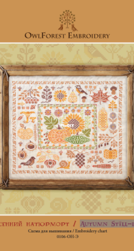 Owlforest Embroidery - 0106-ON-E - Autumn Still-life