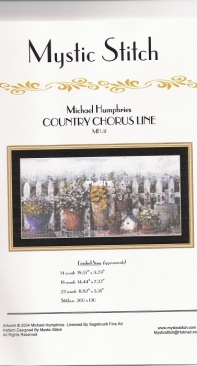 Mystic Stitch - MH-11 Country Chorus Line By Michael Humphries