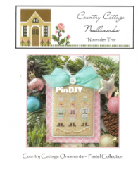 Country Cottage Needleworks - Pastel Collection Ornaments 2  - Nutcracker Trio