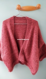 Le petit (gros) gilet rose de miclasouris by Michèle Aixala-French-Free