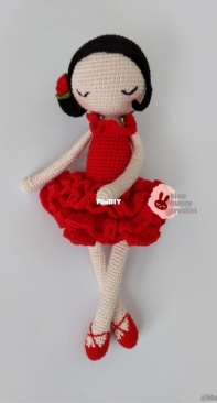 Bluu Bunny Crochet - Renata Volent - Carmen Ballerina