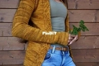 Celtic Cardigan by Asita Krebs updated English German