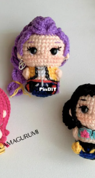 Lamagurumi - Idols of Light: Mira, Rumi, Zoey