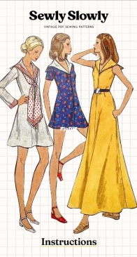 Sewly Slowly - Butterick Vintage 6705 - Size 12