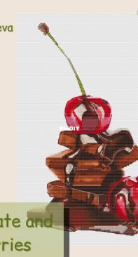 Chocolate and Cherries by Irina Listeva