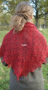 Hommage Lace Shawl (revised) by Hanna Jansson - Free