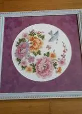 Magazine of cross stitch June 2014.