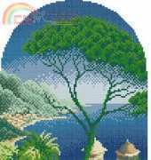 Escape To The Sun by Sheila Hudson from Cross Stitch Collection 103 pat