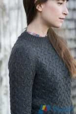 Coastal Pullover by Hannah Fettig/Knitbot