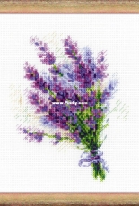 Riolis 1607 - Bouquet With Lavender in PCS