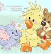 DMC - Little Suzy's Zoo - Friends from Cross Stitch Quick & Easy  123 PCS