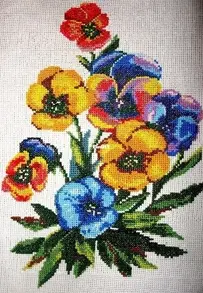 Flowers - Pansies.
