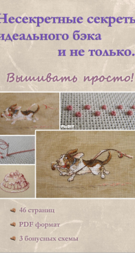 Secrets of the Perfect Back Stitch and Much More by Svetlana Nemiritskaya - Russian