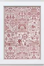 Modern Folk Embroidery - Mystery SAL 2019 PCS + XSD