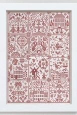 Modern Folk Embroidery - Mystery SAL 2019 PCS + XSD