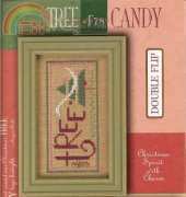 Lizzie Kate F78 - Double Flip Christmas Spirit With Charm - Tree Candy