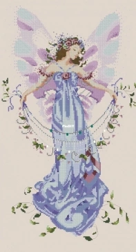 Mirabilia MD 41 Adia The Garden Fairy in blue XSD