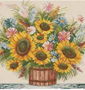 DMC FCE-0817 Sunflower bouquet