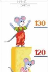 Vervaco 70.228 Mouse heightchart XSD