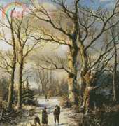 Artecy Cross Stitch - Wood Gatherers