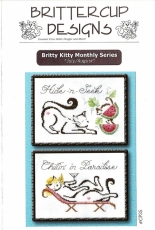 Brittercup Designs CP35 Britty Kitty Monthly July-August PCS + XSD