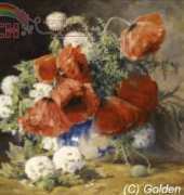 Golden Kite GK 2336 - Poppies and Roses (small)