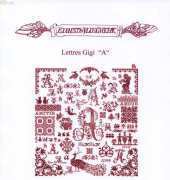 K&V 2007-A - Gigi R Les Belles Lettres de Gigi - Lettre A