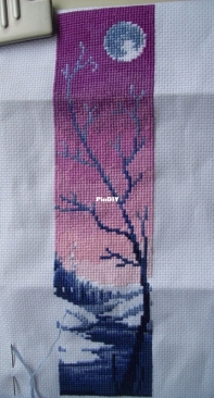 Lilac Twilight bookmark from Andirana B-49