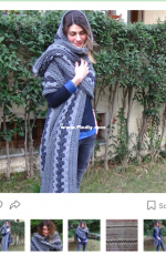 Merry Mary Sttories - Maria Grasia - Easy Crocheted Long Scarf - Free
