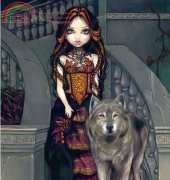 HAED HAEJBG2509 Wolf Countess by Jasmine Becket-Griffith