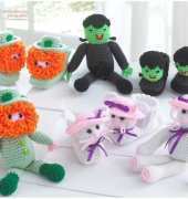 Maggies Crochet PA984 Holiday Bootie Buddies Set 2 by Carol Ballard