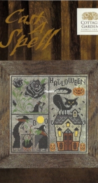 Cottage Garden Samplings CGS-1108 Cast A Spell PCS + XSD