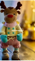 Funny Hook - Svetlana Maksimenko - Rudolf the Reindeer - Russian