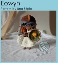 Devojcica i heklica crochet - Una Stipic - Eowyn - Free