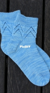 Evanston Socks by Allison Griffith-Free