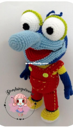 Zombiegurumi - Luisa Contreras - Baby Gonzo - Spanish