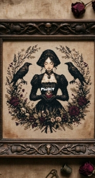 MoonLit Patterns - Mourning Wreath