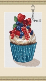 Berry Space Cupcake by Anna Smith