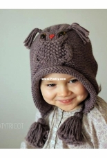 Owl Ways Hat by Ekaterina Filippova-Blanchard (French)