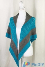 Cascade Yarns-FW229-By The Sea Shawl by Michael Harrigan -Free