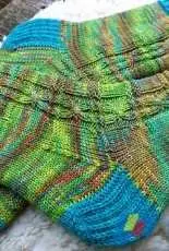 Kreuz und Quer Socks by Sonja Köhler -Eng.,German-Free