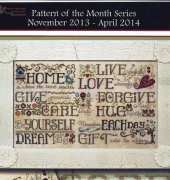 Stoney Creek Pattern Of The Month Series PM601 November 2013 - Home is...