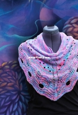 Fallen Moon Drops by The Knitting Artist